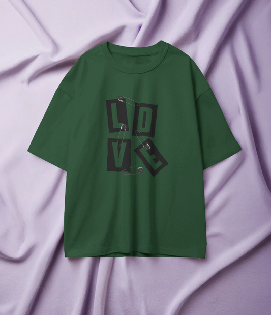 Unisex Oversized Tee - Love